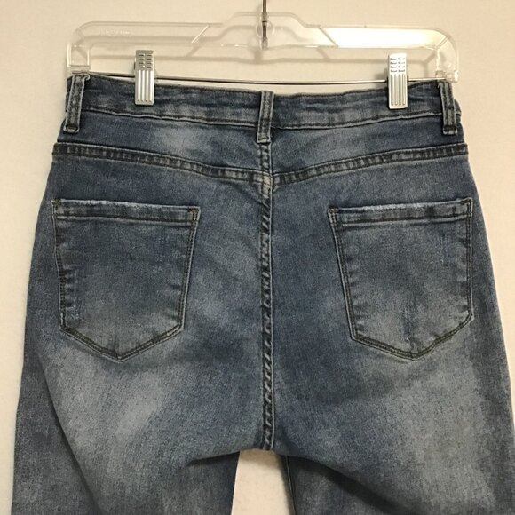 Frame Le Grand Garcon Distressed Jeans Richmond Wash Size 29 - Picture 11 of 13